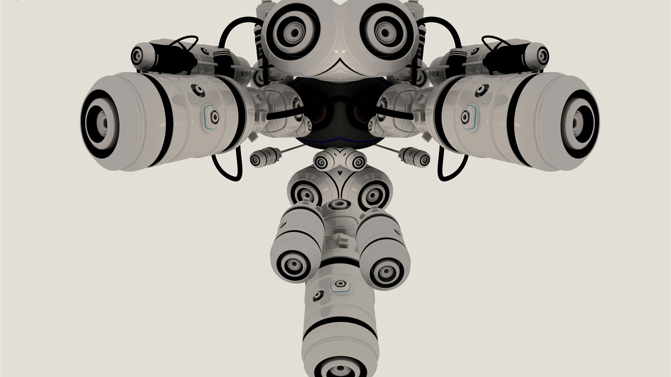 Poked Studio 潮流插畫設計壁紙 #10 - 1366x768