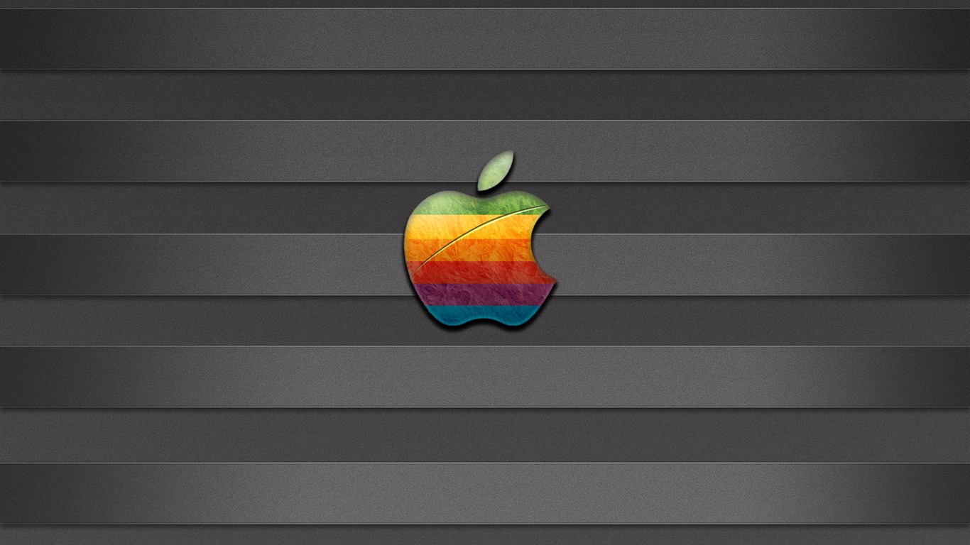 album Apple wallpaper thème (6) #1 - 1366x768
