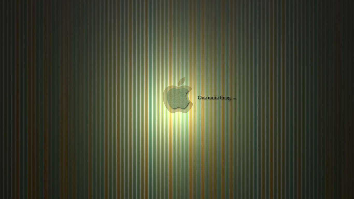 album Apple wallpaper thème (6) #2 - 1366x768