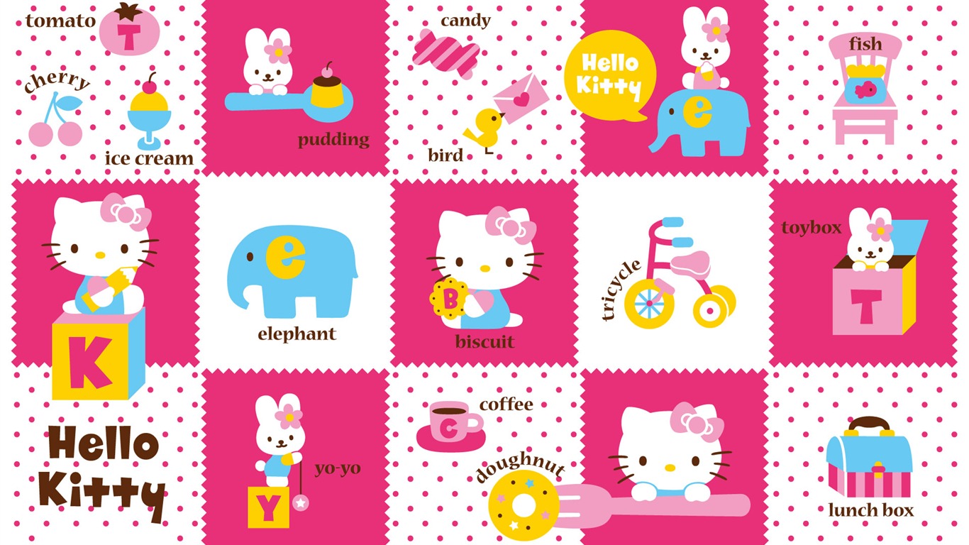 HelloKitty Wallpaper (2) #2 - 1366x768