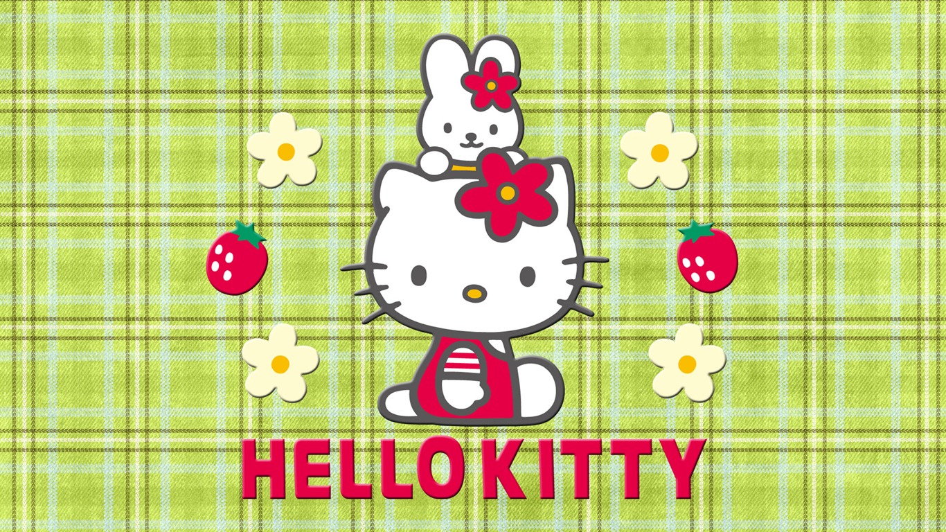 HelloKitty 壁纸(二)4 - 1366x768