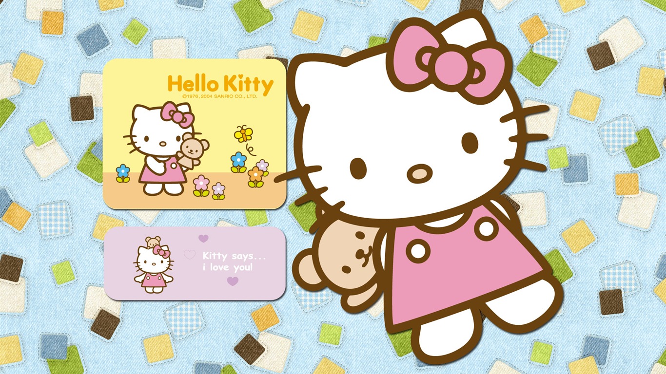 Fond d'écran HelloKitty (2) #8 - 1366x768