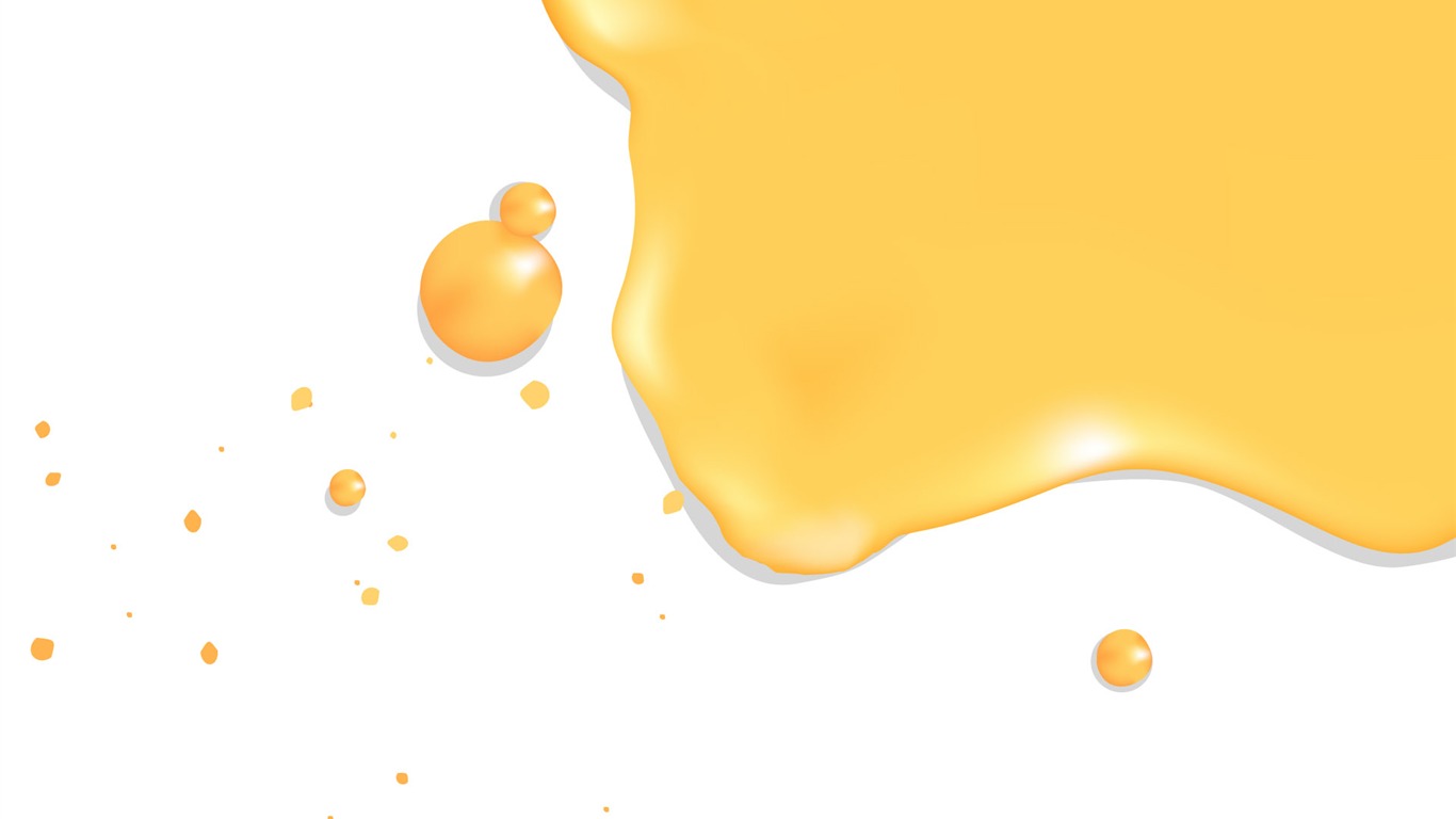 Three-dimensional design vector wallpaper #16 - 1366x768