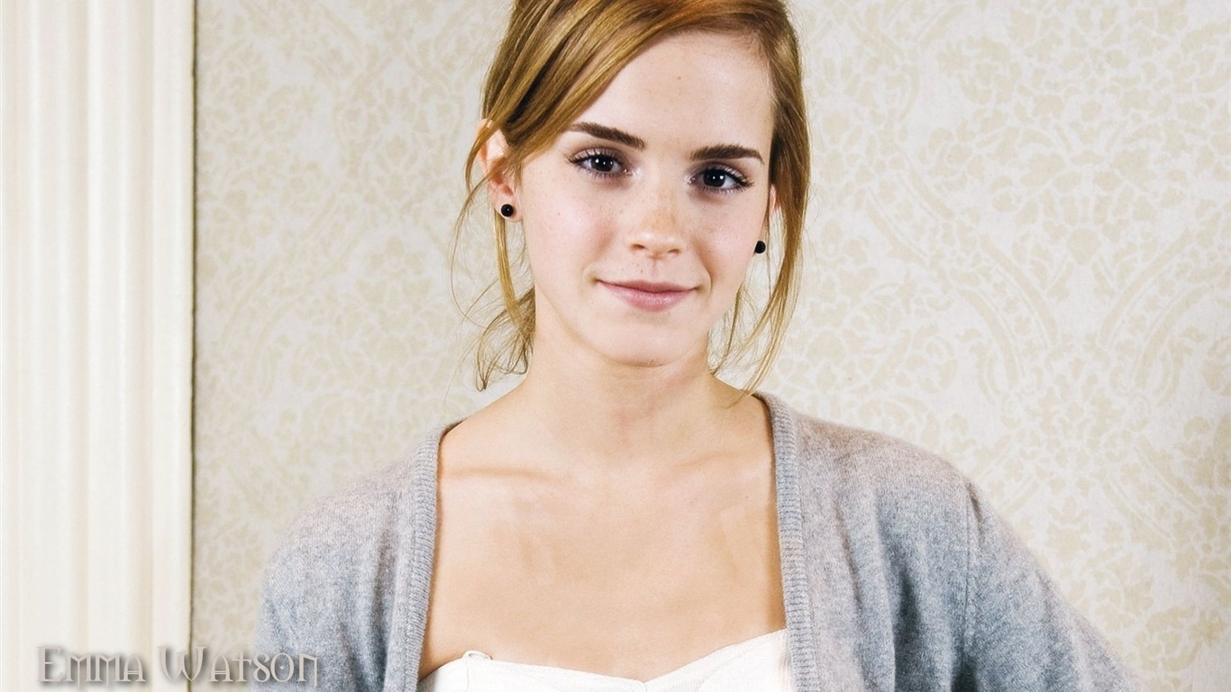 Emma Watson krásnou tapetu #33 - 1366x768