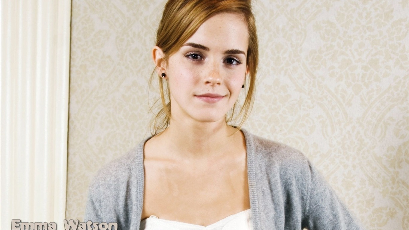 Emma Watson krásnou tapetu #34 - 1366x768