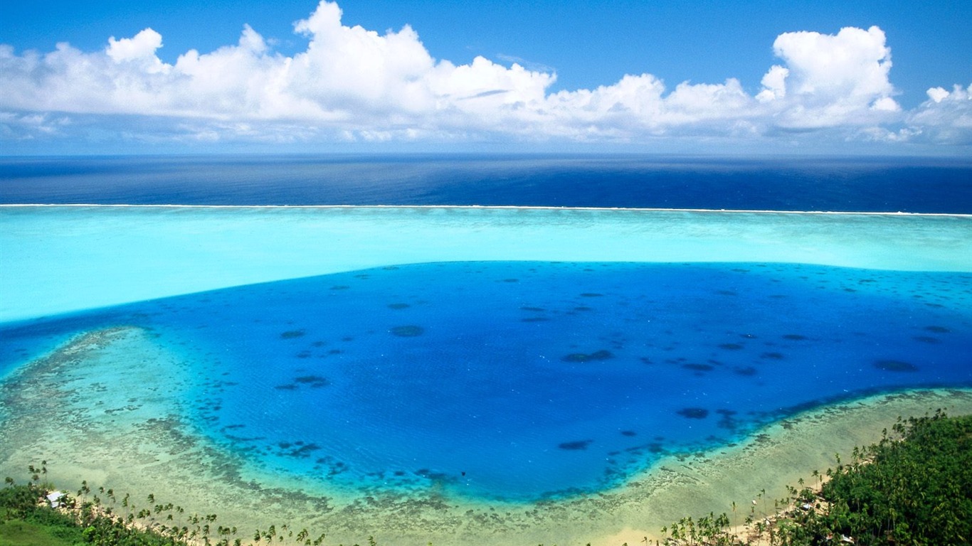 海灘島嶼 壁紙(一) #4 - 1366x768
