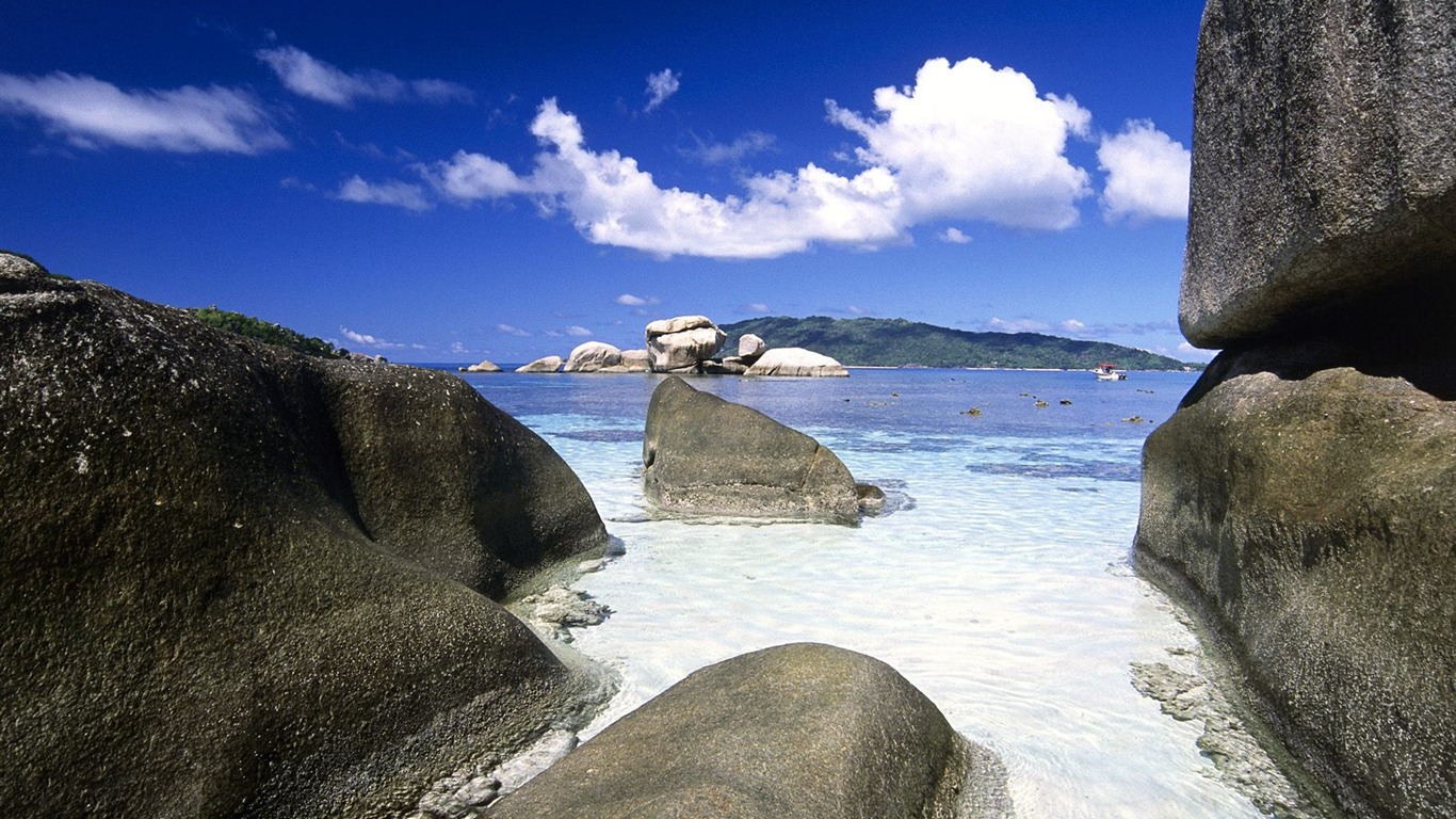 海灘島嶼 壁紙(一) #7 - 1366x768