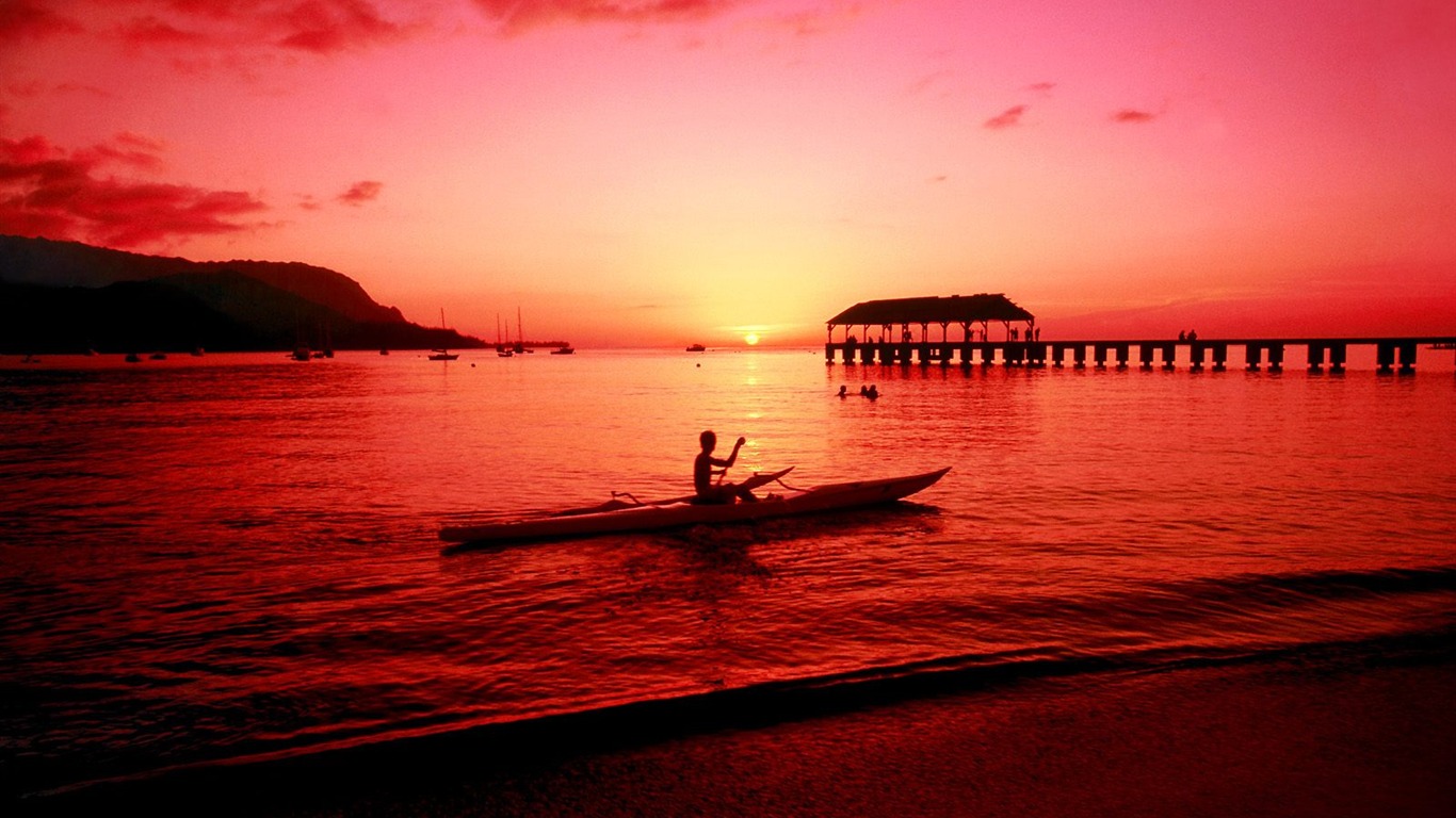 海灘島嶼 壁紙(一) #10 - 1366x768