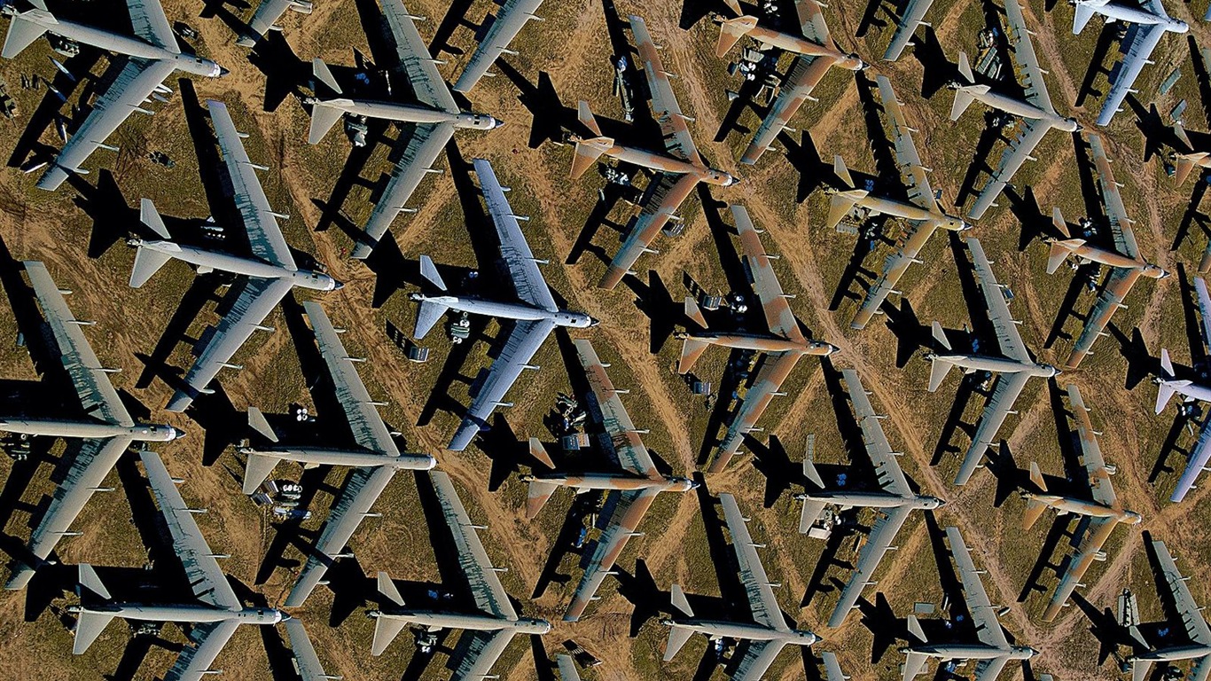 揚恩·亞瑟 空中攝影奇景壁紙 #17 - 1366x768