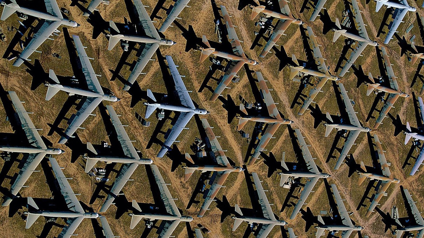 Yann Arthus-Bertrand photographie aérienne merveilles fonds d'écran #17 - 1366x768