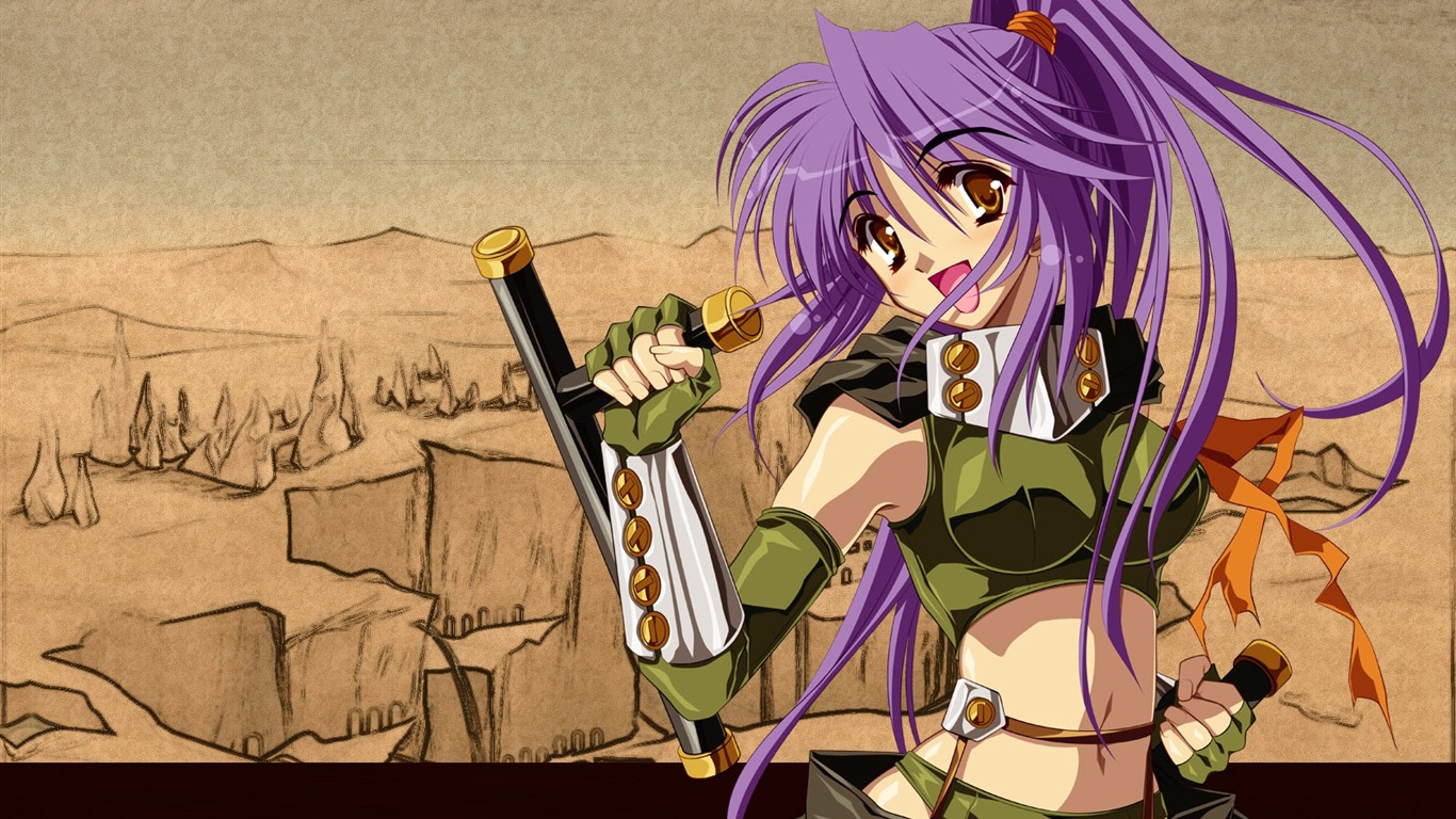 動漫人物 壁紙(八) #13 - 1366x768