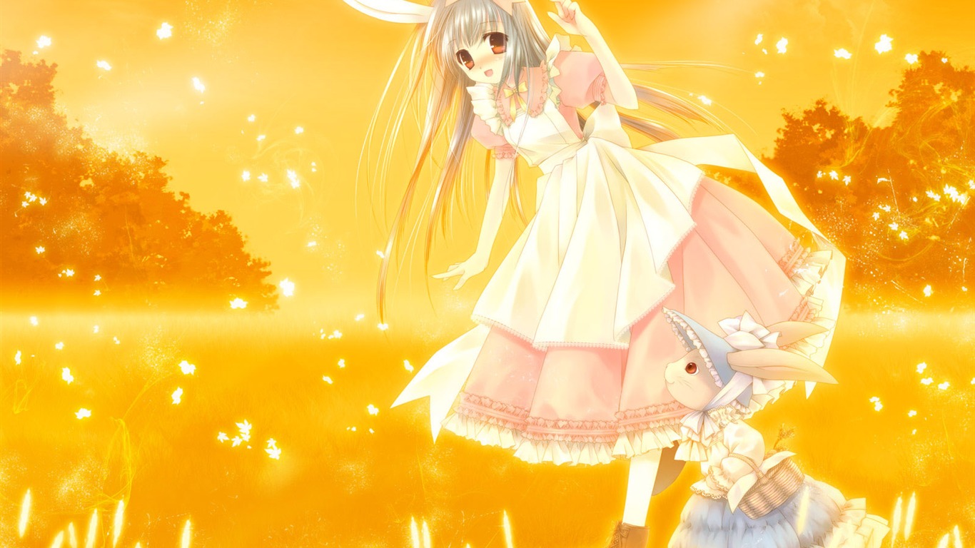 動漫人物 壁紙(八) #15 - 1366x768