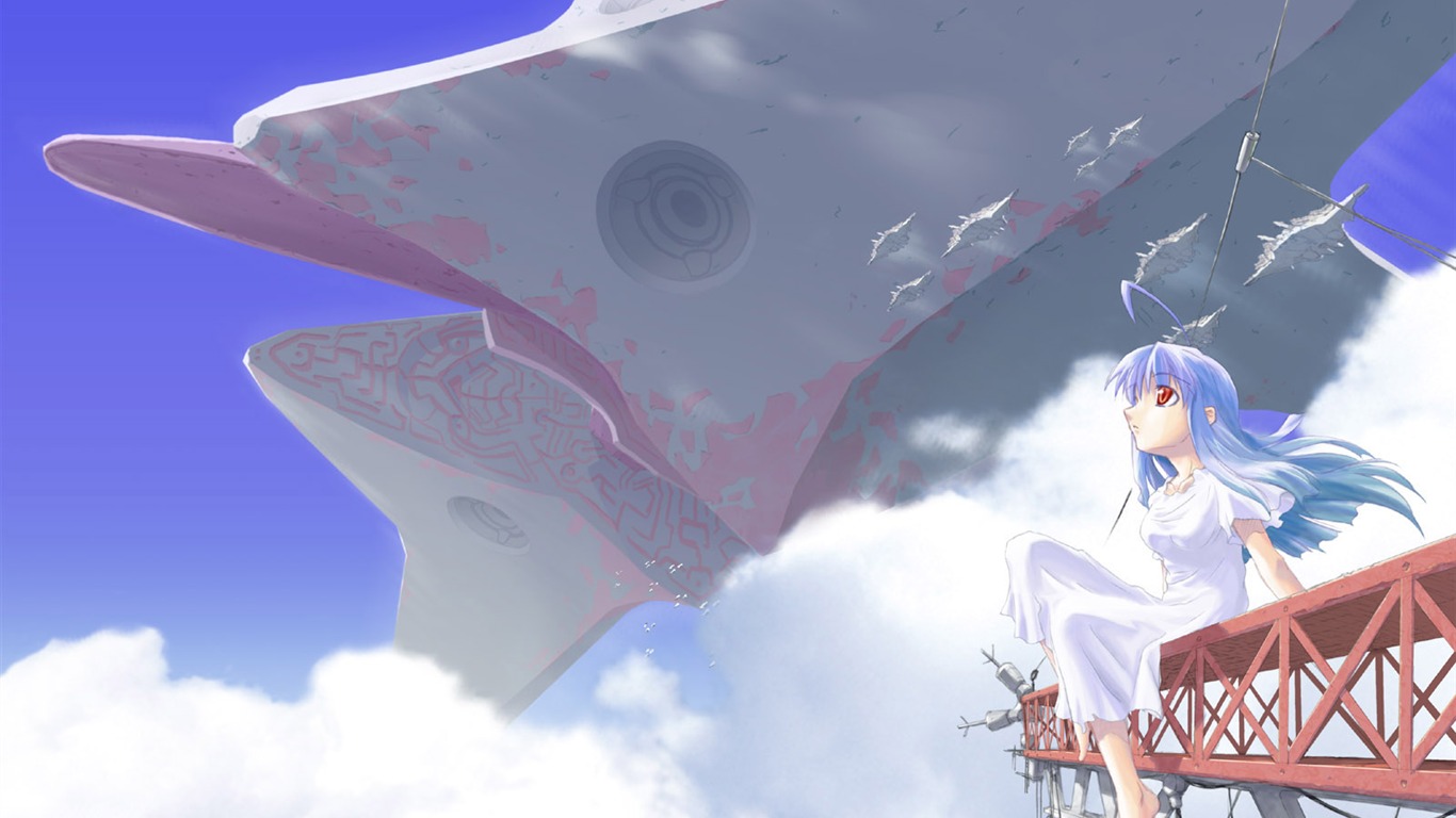 動漫人物 壁紙(八) #17 - 1366x768