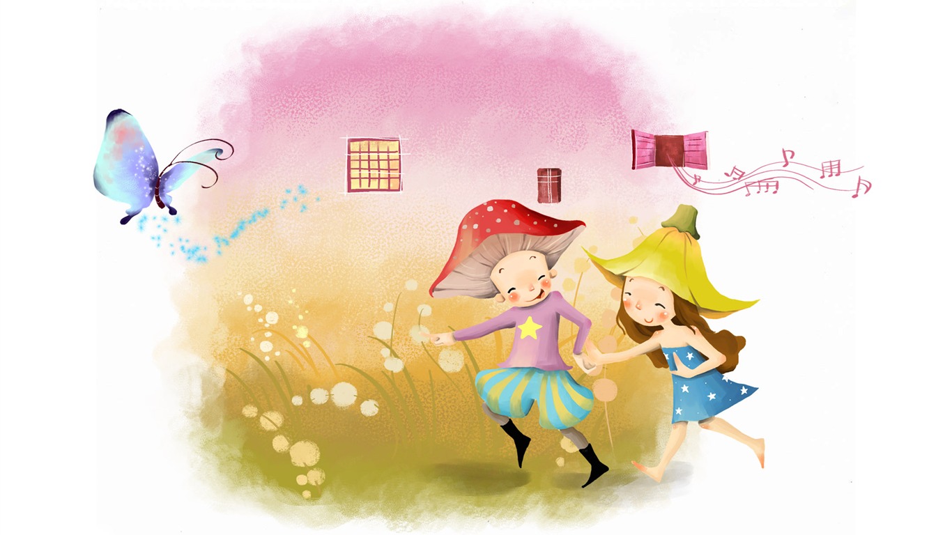 寬屏夢幻童年 壁紙(一) #7 - 1366x768