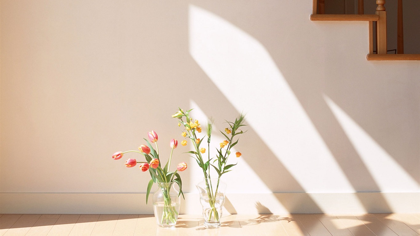 室內花飾 壁紙(三) #9 - 1366x768