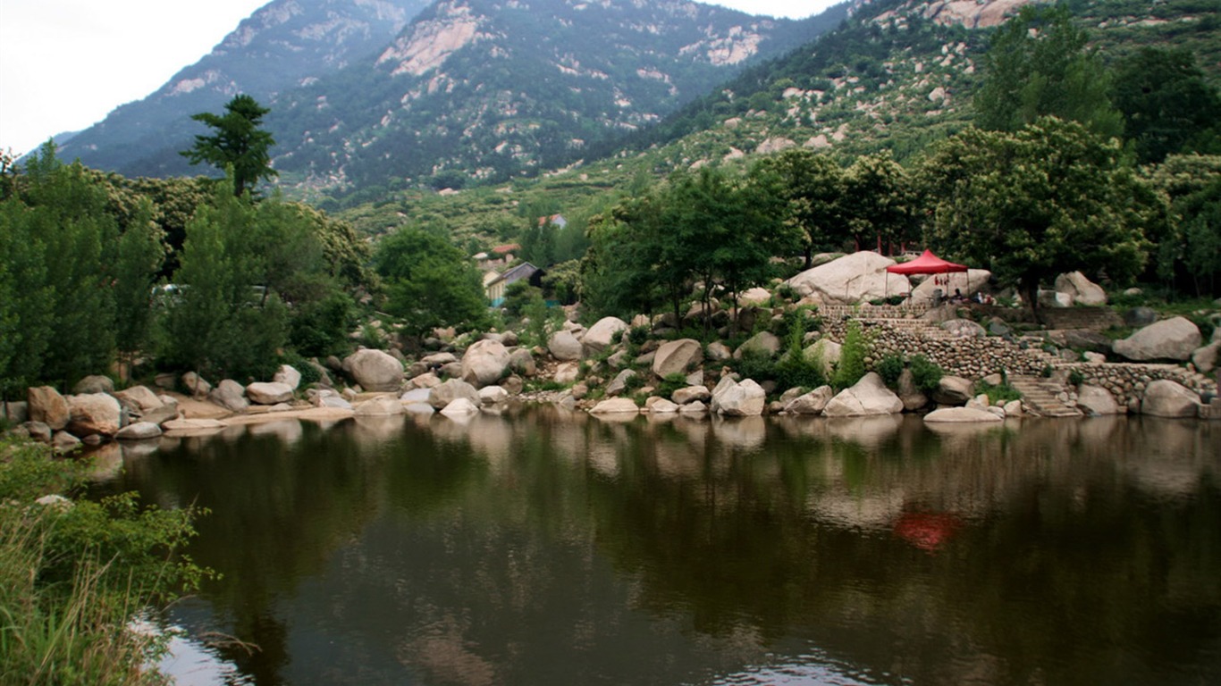 Mountain Song birthplace (Minghu Metasequoia works) #1 - 1366x768