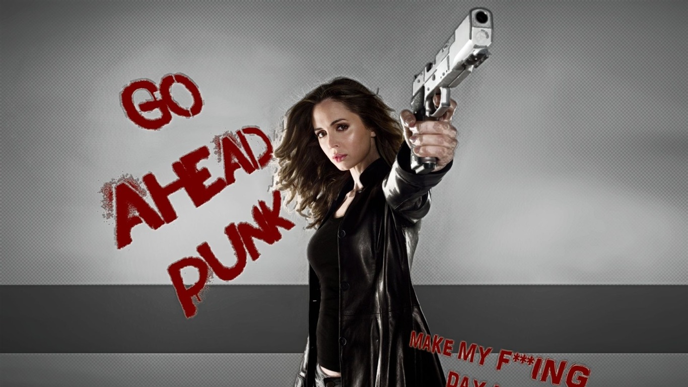 Eliza Dushku 艾麗莎·杜什庫 美女壁紙 #11 - 1366x768