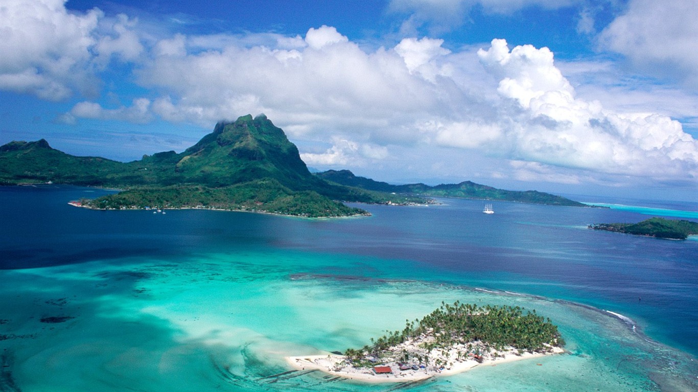 海灘島嶼 壁紙(二) #19 - 1366x768