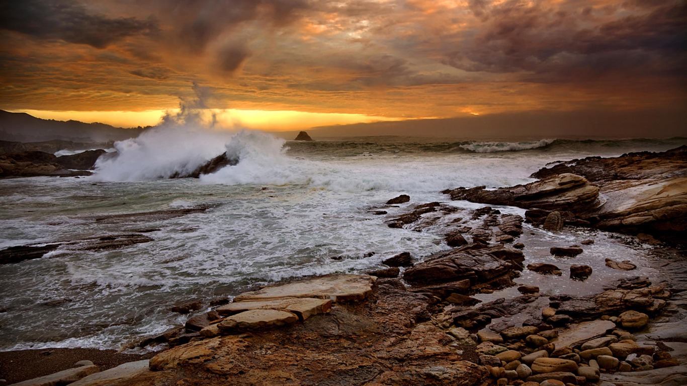 Fonds d'écran paysages de la Californie (2) #18 - 1366x768