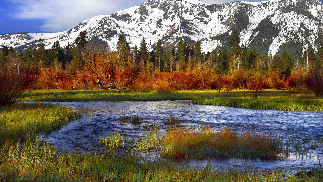 カリフォルニア州の風景の壁紙(2) #20 - 1366x768