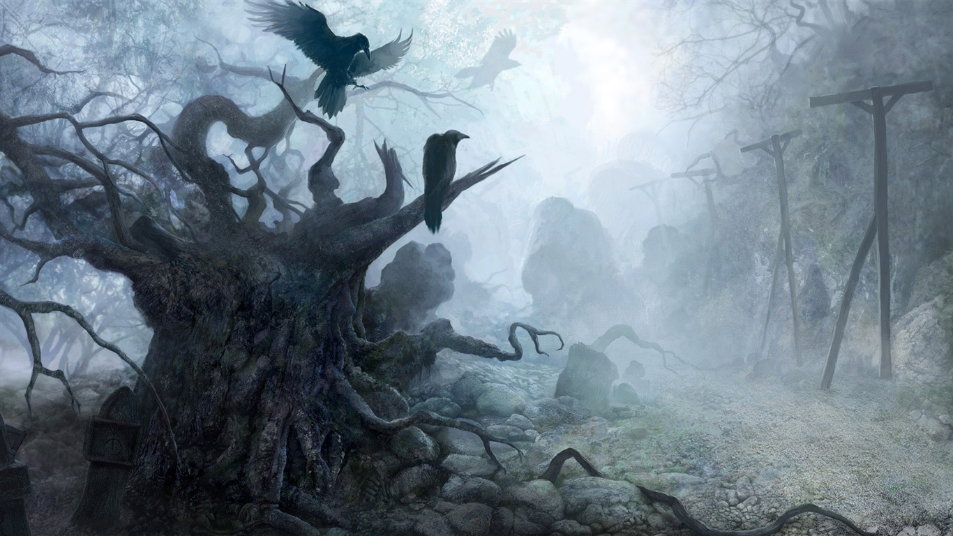 Herní scéna tapety (1) #10 - 1366x768