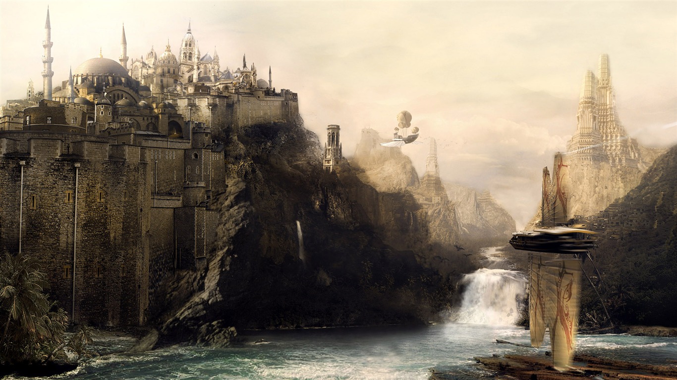 游戏场景 壁纸(一)18 - 1366x768