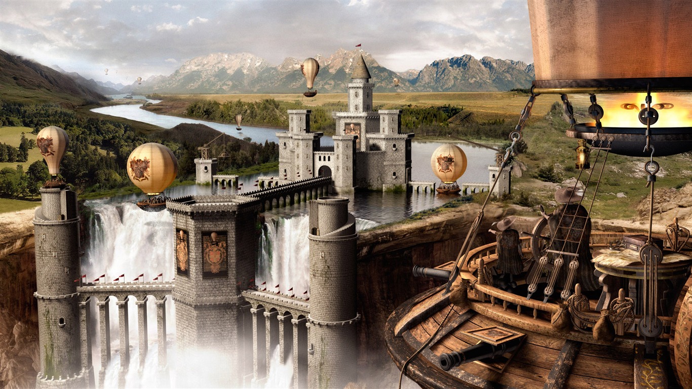 Herní scéna tapety (1) #19 - 1366x768