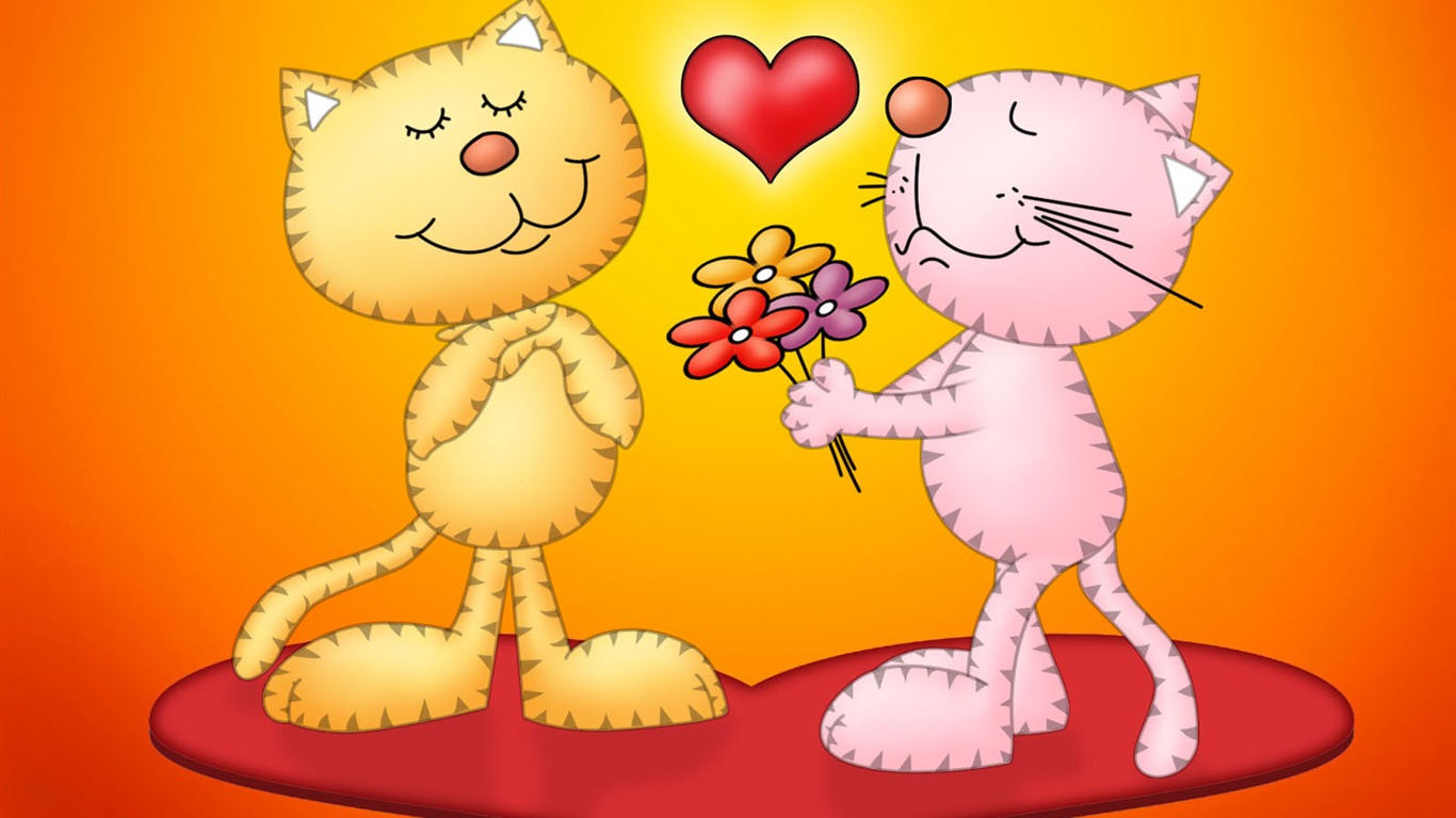 Valentýna Tapety Den Téma (3) #7 - 1366x768