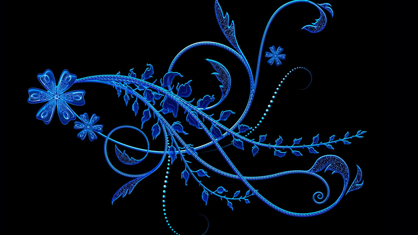 Barevný vzor tapety (1) #5 - 1366x768