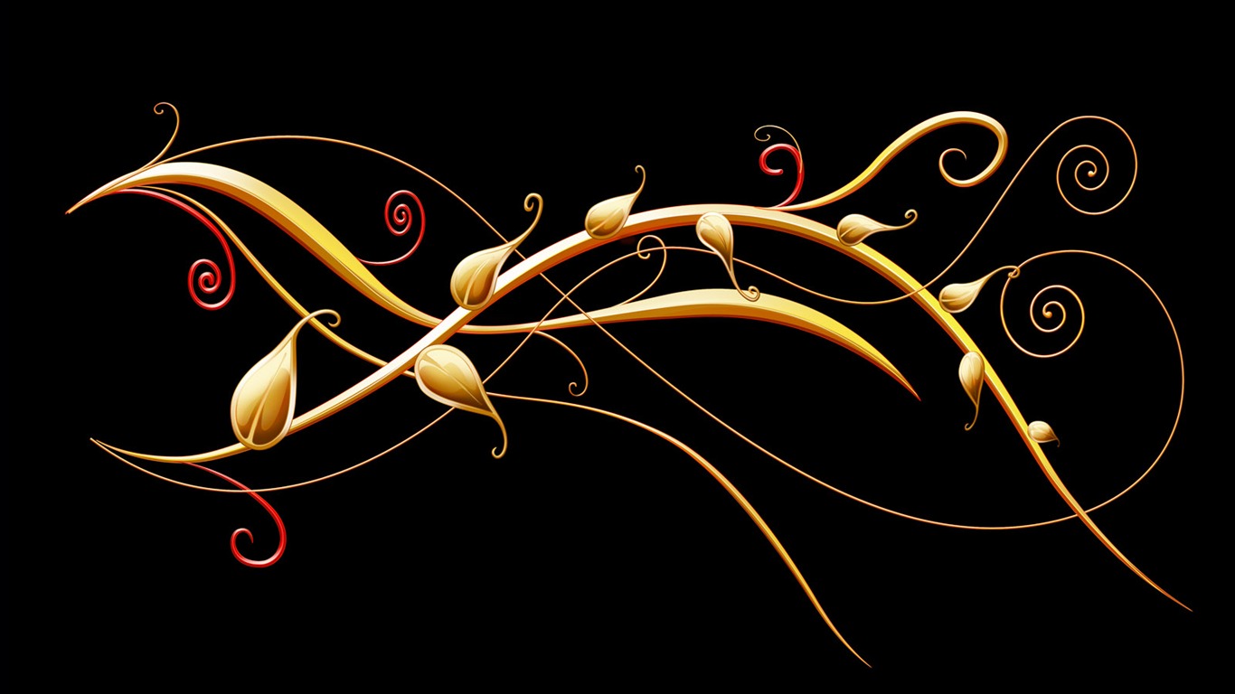 Colorful pattern wallpaper (1) #16 - 1366x768