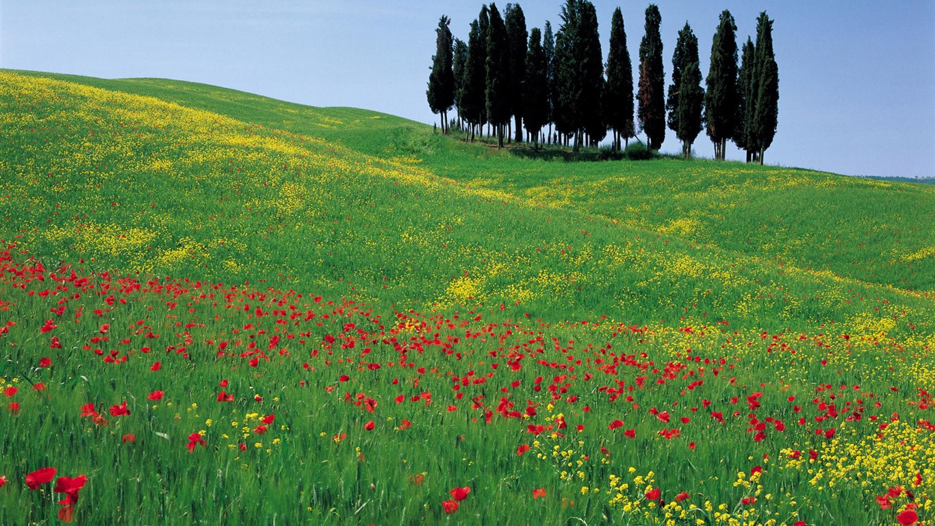 Paisaje italiano fondo de pantalla (1) #19 - 1366x768