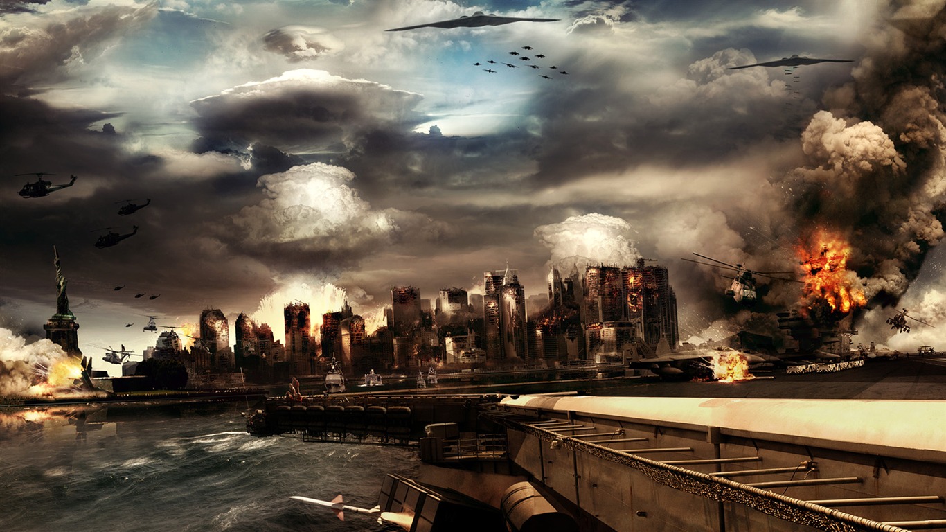 Herní scéna tapety (2) #4 - 1366x768