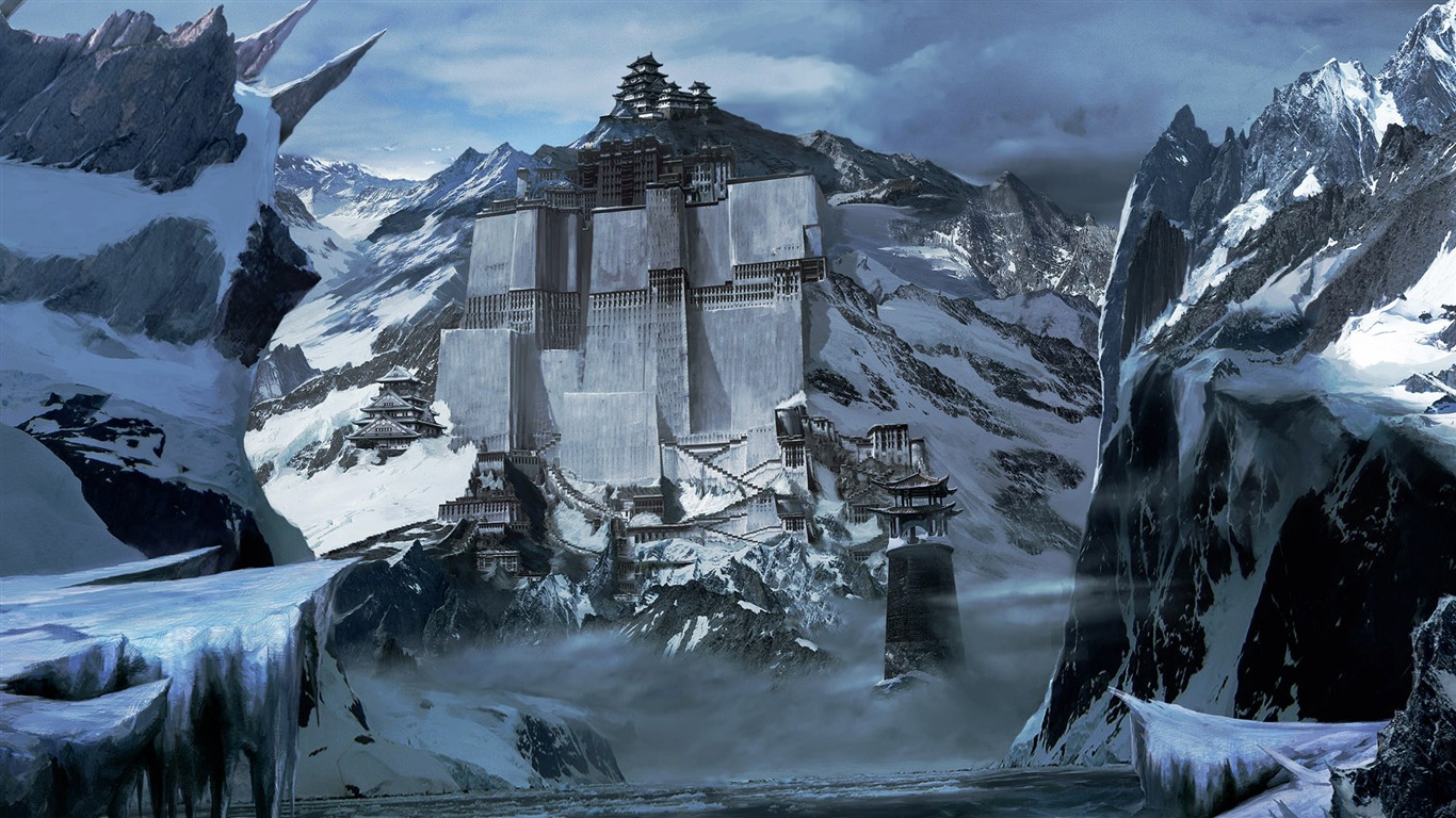 Herní scéna tapety (2) #5 - 1366x768