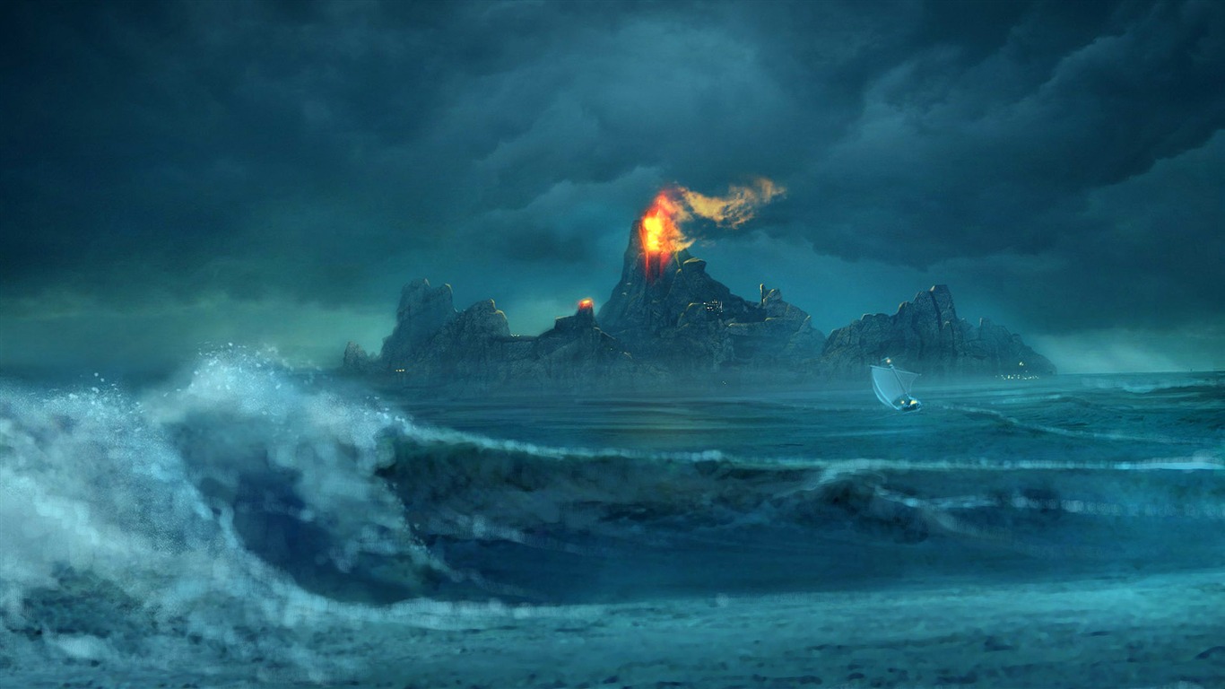 Herní scéna tapety (2) #10 - 1366x768