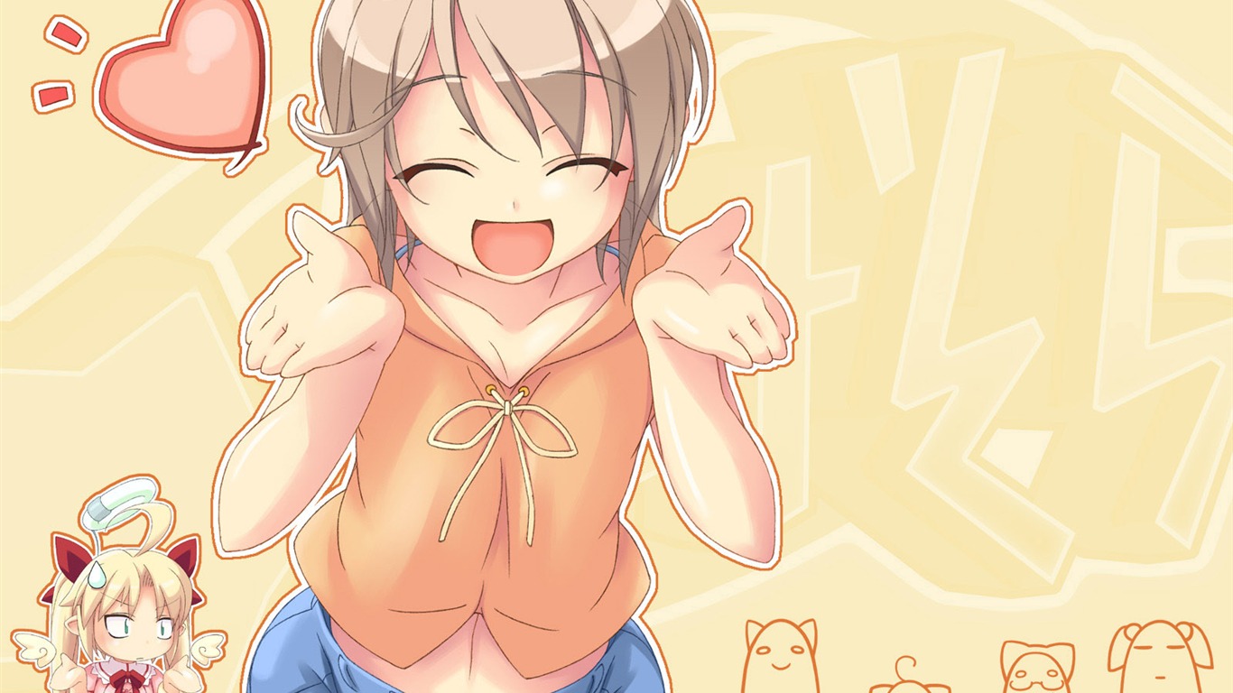 動漫人物 壁紙(十) #13 - 1366x768