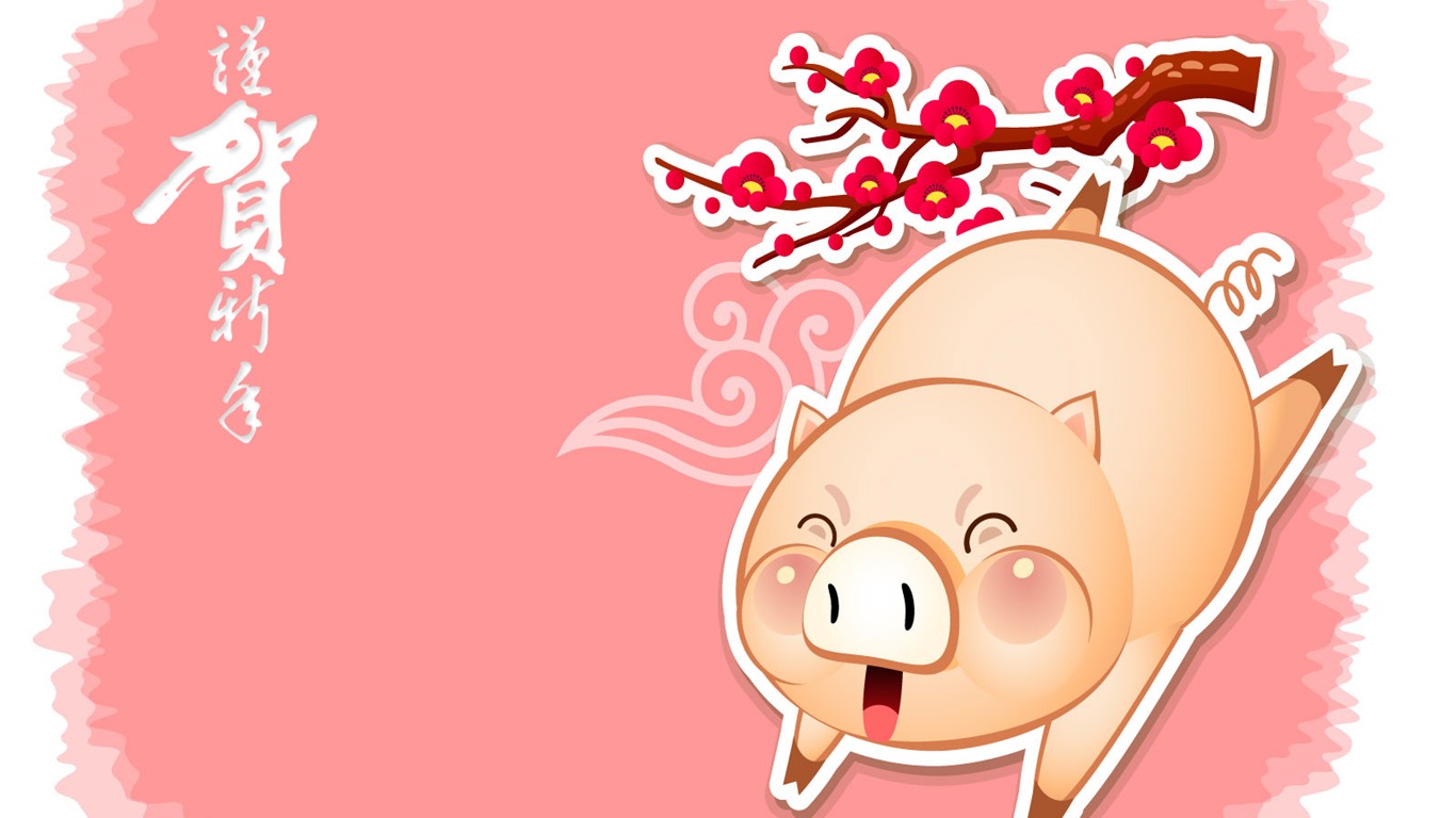 Rok Wallpaper Prase téma #4 - 1366x768