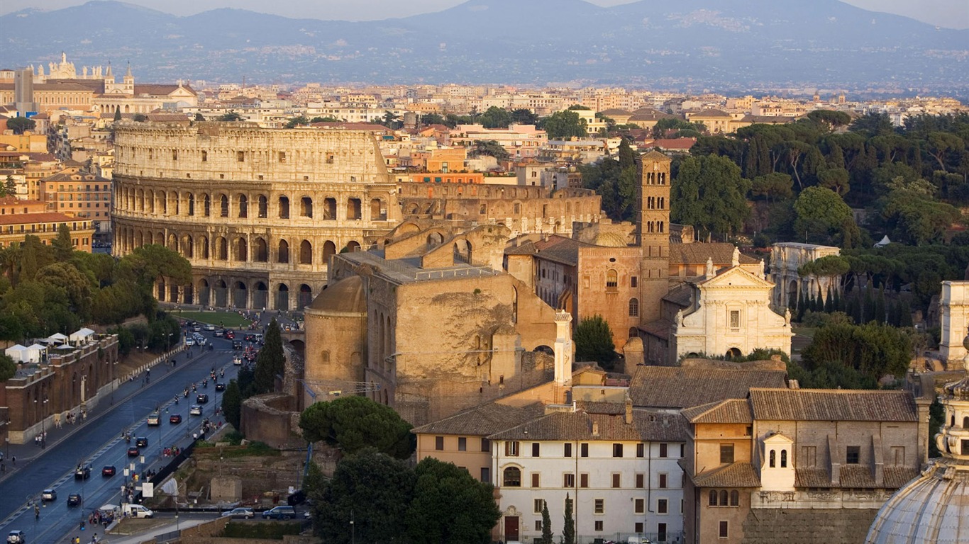 Fond d'écran paysage italien (2) #7 - 1366x768