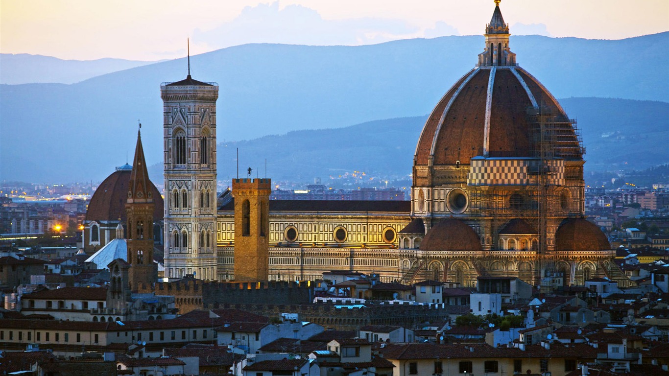 Fond d'écran paysage italien (2) #10 - 1366x768