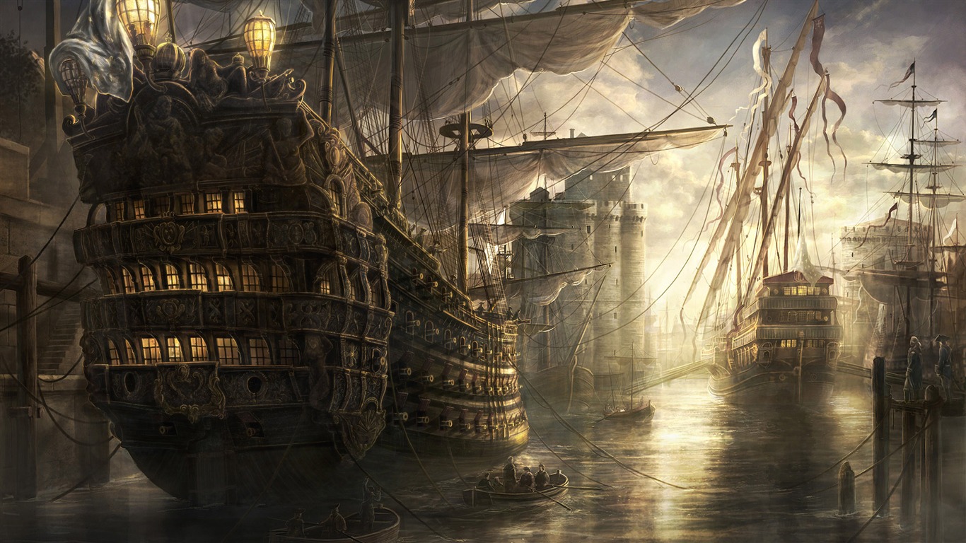 遊戲場景 壁紙(三) #4 - 1366x768