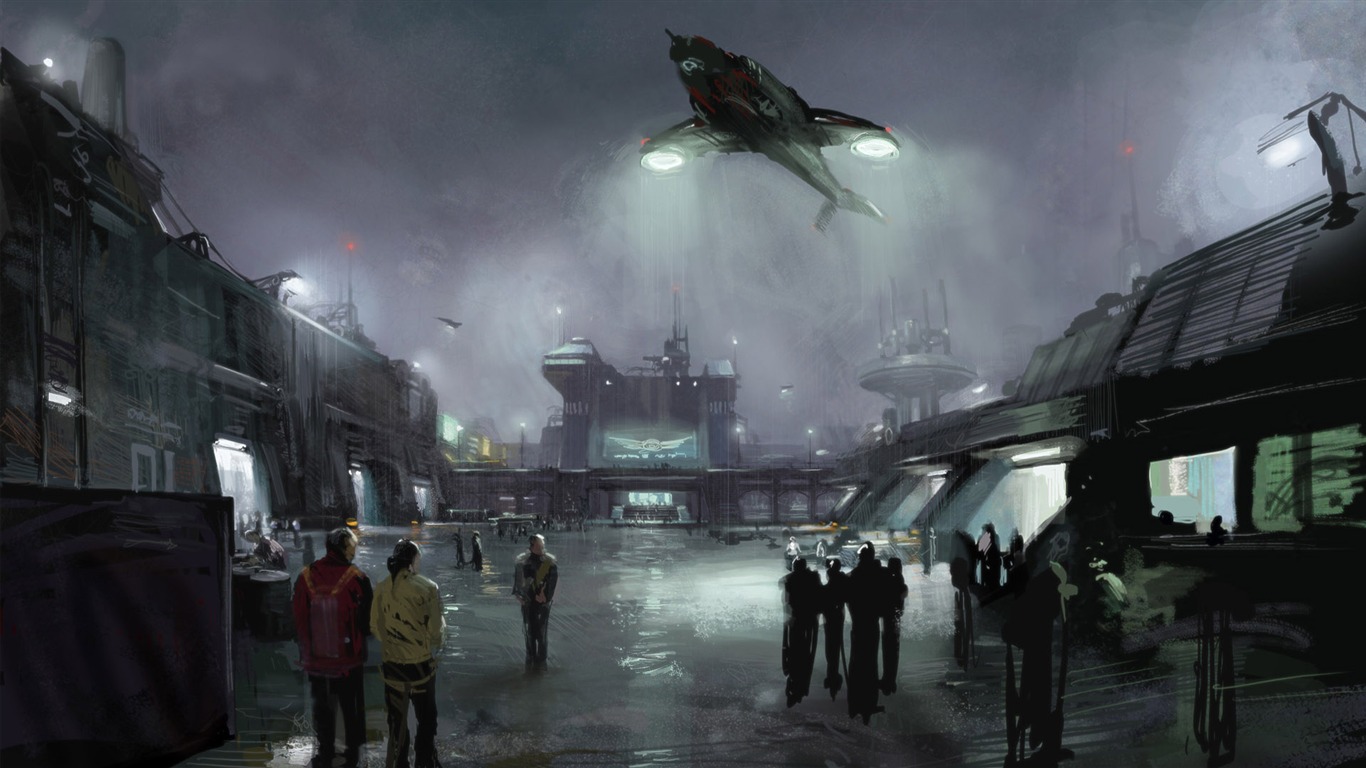 Herní scéna tapety (3) #15 - 1366x768
