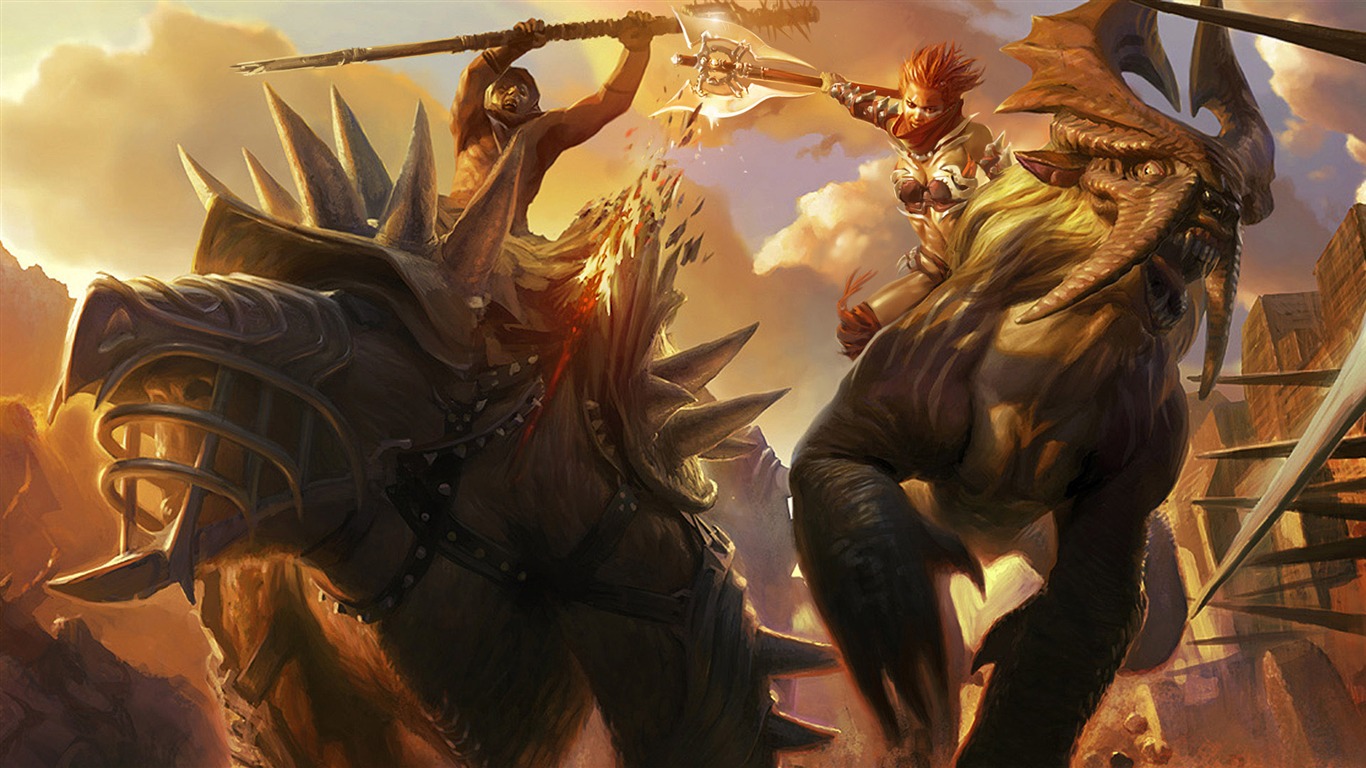 1080遊戲激戰 壁紙(三) #15 - 1366x768