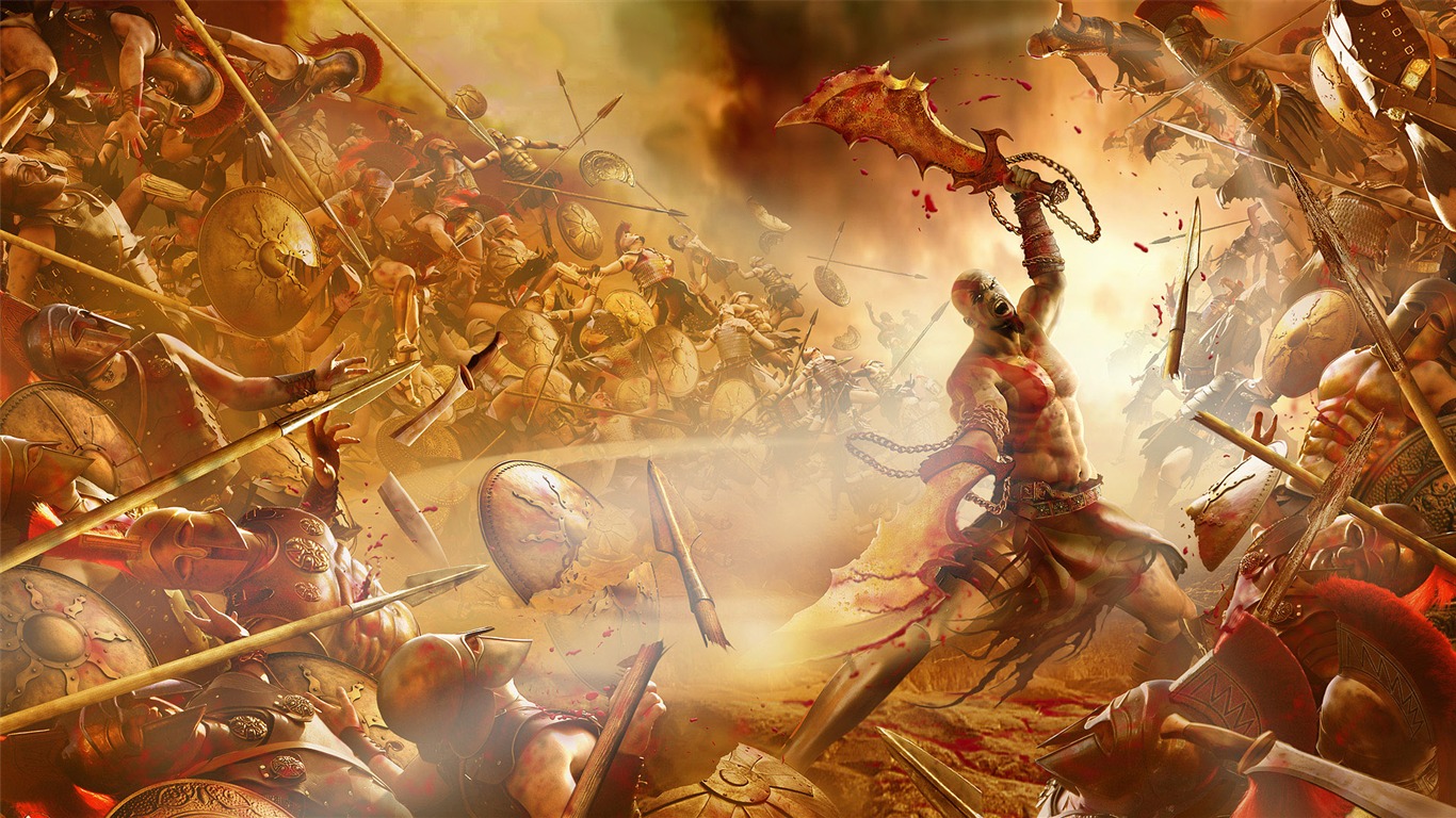 1080 bojová hra tapetu (3) #20 - 1366x768