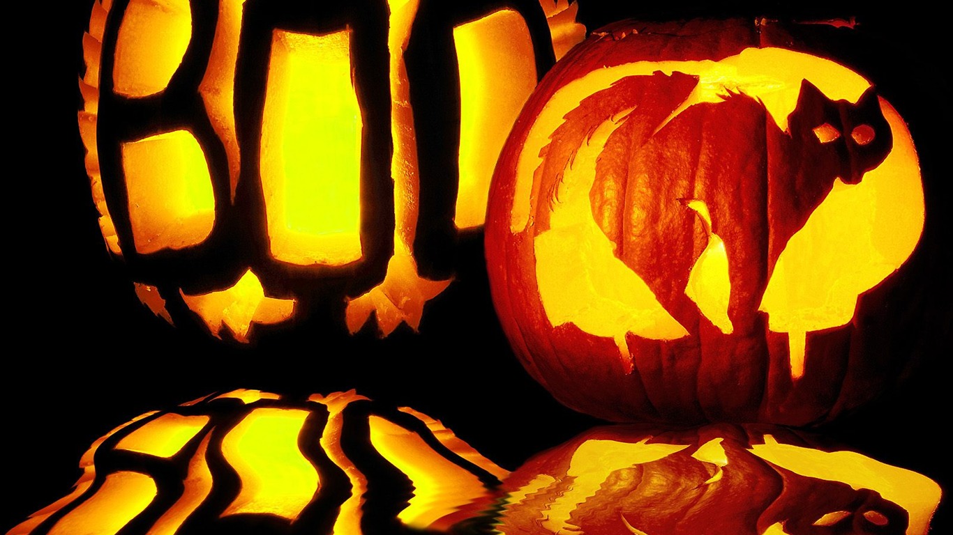 Fonds d'écran thème de l'Halloween (1) #3 - 1366x768