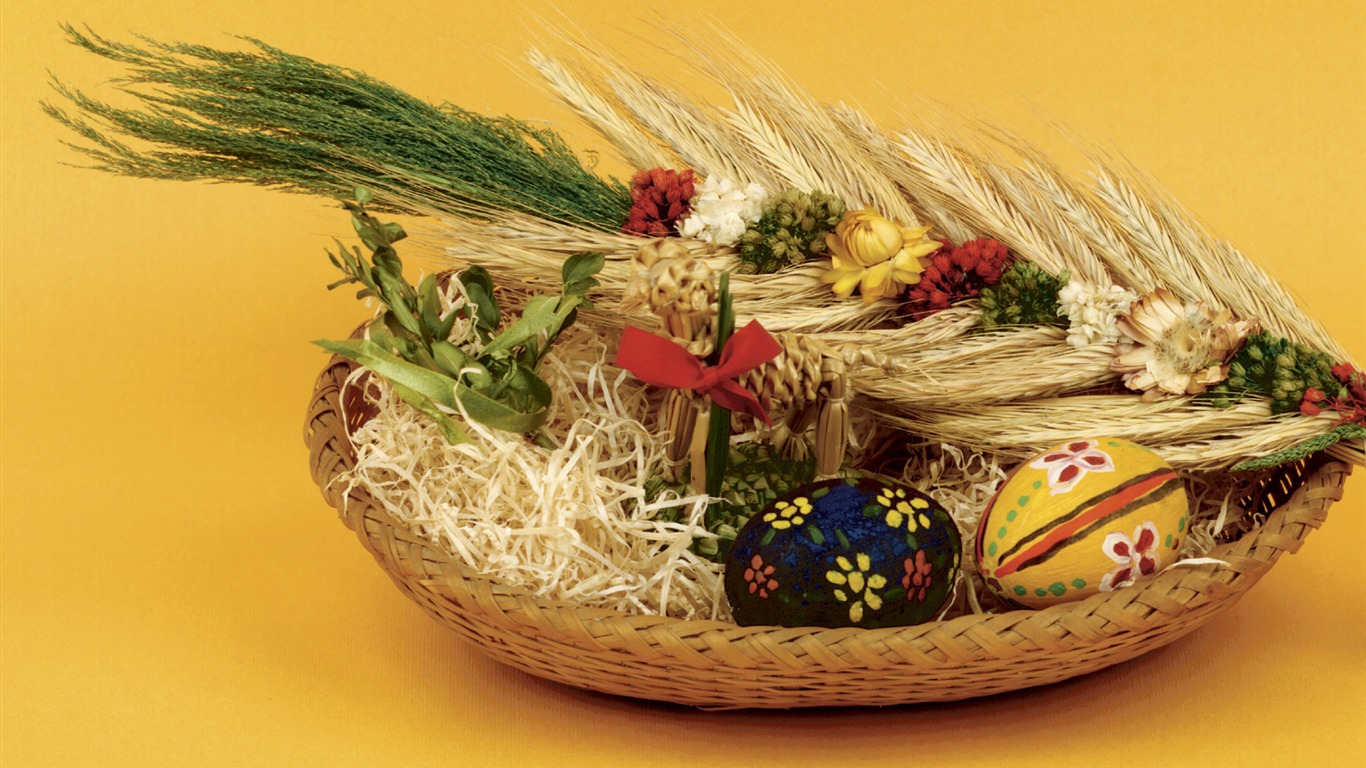 Velikonoční vajíčko tapetu (3) #14 - 1366x768