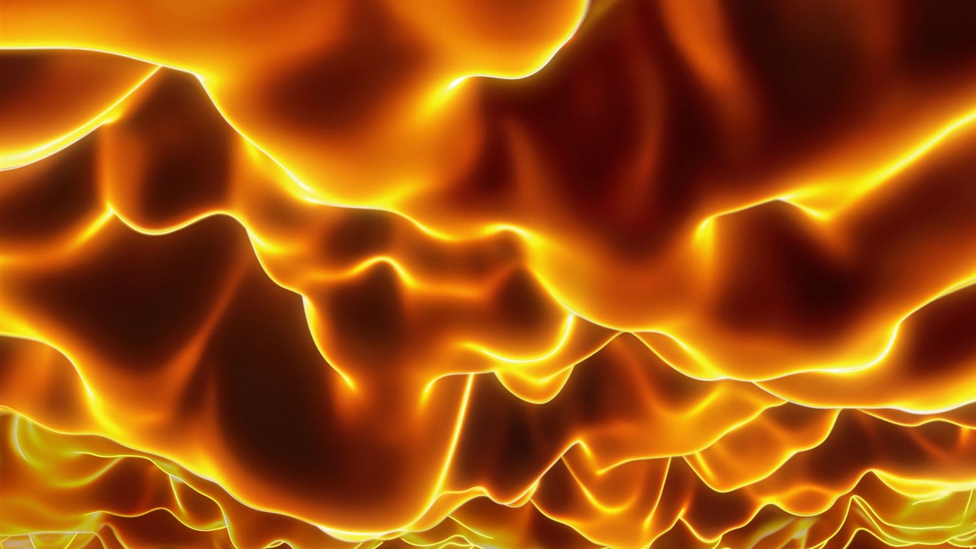 Flame Feature HD Wallpaper #4 - 1366x768