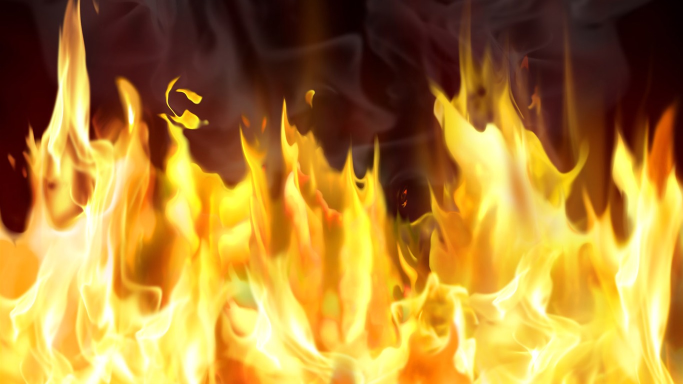 Flame Feature HD Wallpaper #19 - 1366x768