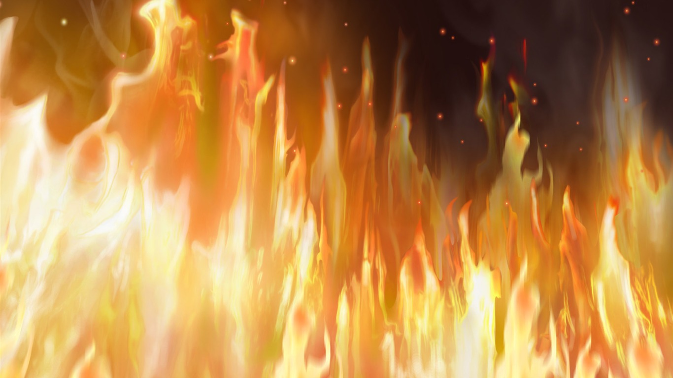 Flame Feature HD Wallpaper #20 - 1366x768