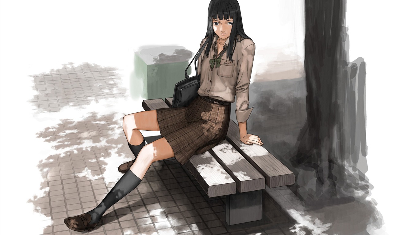 動漫人物 壁紙(11) #19 - 1366x768