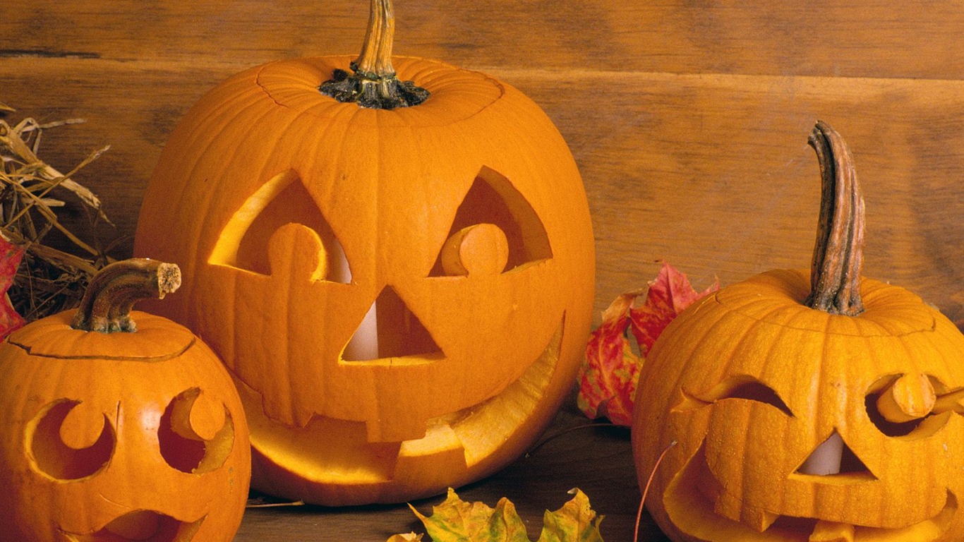 Halloween Téma Tapety na plochu (2) #5 - 1366x768