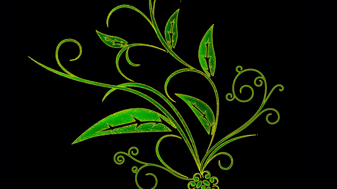 Colorful pattern wallpaper (4) #2 - 1366x768